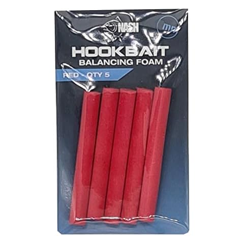 Nash Hookbait Balancing Foam 5mm Red for Fishing Cover