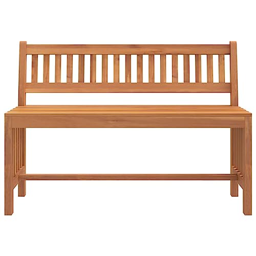 Banc de jardin résistant aux intempéries meuble balcon bois - 5
