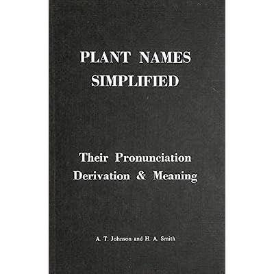 Plant Names Simplified