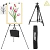 Amazon.com: Easel Stand IMAGE Aluminum Metal Tripod Field Easel ...