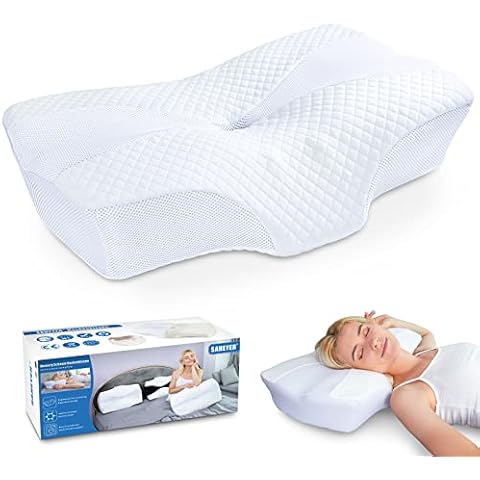 Almohada de Cuello SAHEYER con Espuma de Memoria Cover