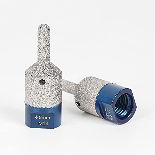 Raizi Multi-purpose Diamond Mortar Rake Router Finger Milling Bits for Enlarging and Shaping Round Bevel Existing Holes for Tile Stone Porcelain Hard Ceramic Marble Granite - Image 2