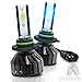 Duo Lu Tong 9006/HB4 LED Blue Headlight, 60W 12000LM 8000K Super Bright Blue Headlights, 360°Adjustable Low Beam Fog Light Halogen Replacement Conversion Kit, 2 Pack