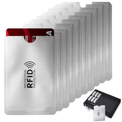 LIKENNY IC�J�[�h ���h�~ ���C�h�~ 20�� �J�[�h�v���e�N�^�[ RFID ���C�V�[���h �X�L�~���O �h�~ �J�[�h�P�[�X �J�[�h�f�[�^�ی� �ǎ�h�~ �\�h�΍�P�[�X (�V���o�[)