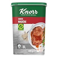 Sauce madère déshydratée Une texture minute Toute la saveur de la sauce Madère traditionnelle Onctueuse et savoureuse Une qualité constante toute l'année