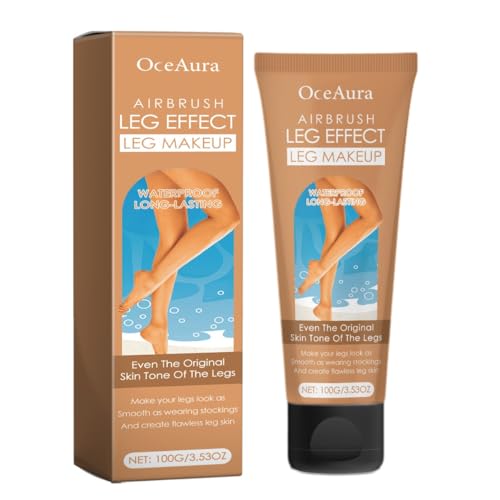 KARLOR Leg Make up cream, waterproof tinted cream for legs cover cream legs make -up without transmission tattoo cover varicose veins Concealer body makeup Tinted Moisturisers（wheat color）