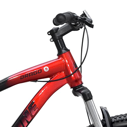 Image of Ninety One Drago 27.5T Single Speed - Black Red