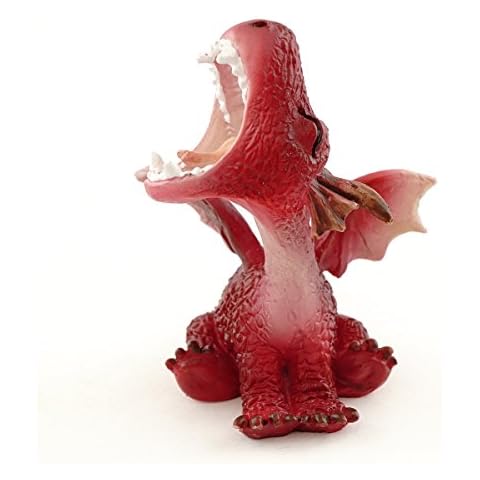 Top Collection 4530 Mini Red Dragon Roaring Figurines Cover