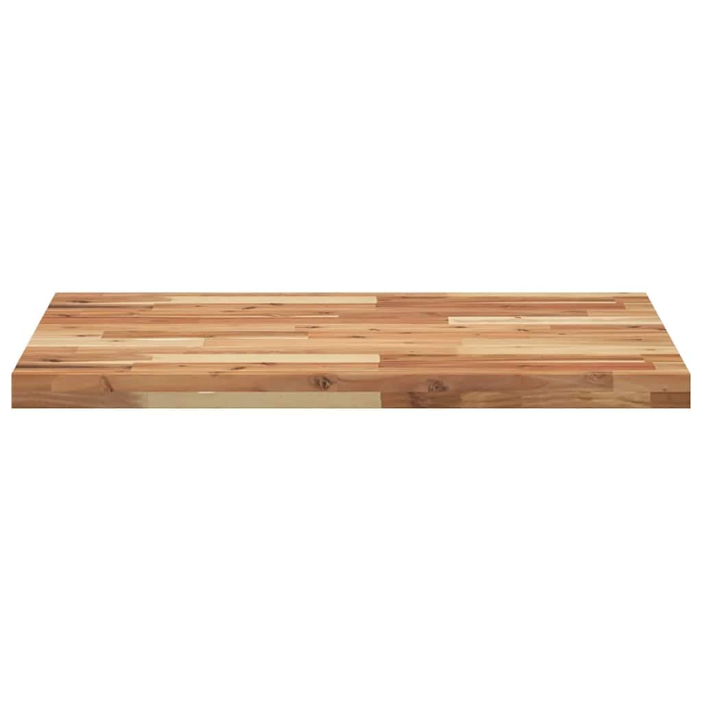 Prostokątny blat stołu 100 x 60 x 4 cm lite drewno akacjowe