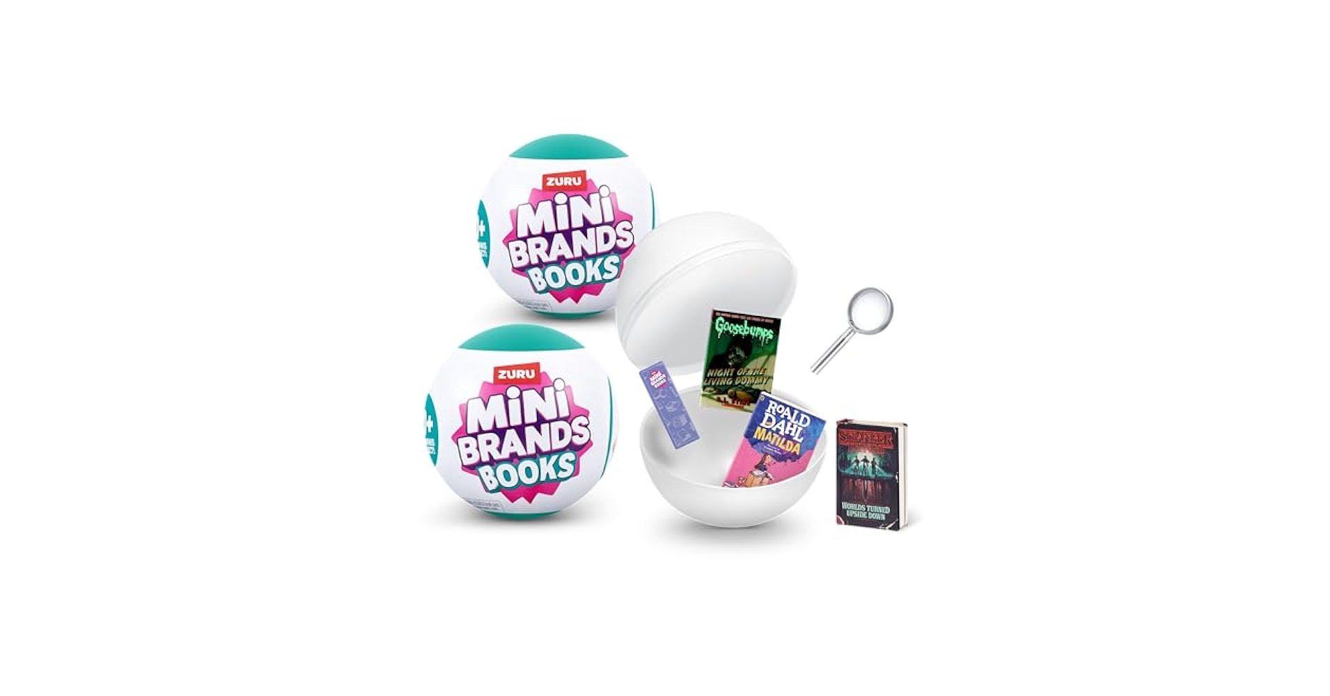 Amazon.com: Mini Brands Books (2 Pack) by ZURU Real