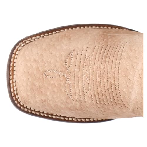 Dan Post Men's Tuco Carpincho Embroidered Square Toe Pull on Western Boot4