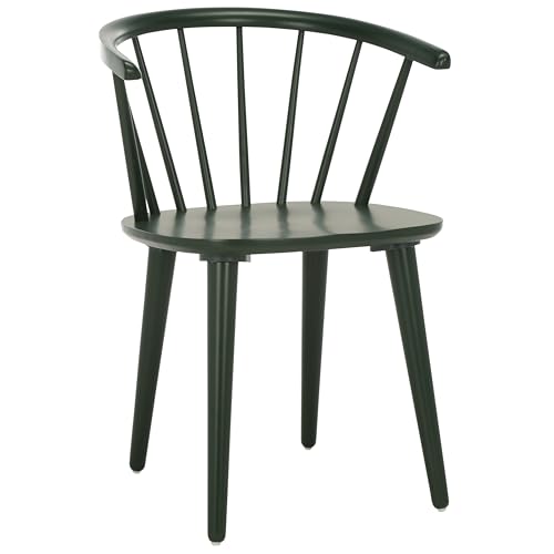 SAFAVIEH Home Collection Blanchard Garden Green Solid Wood Curved Windsor