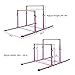 Matladin Horizontal Bars Gymnastics Bars (Double Bars, Pink)