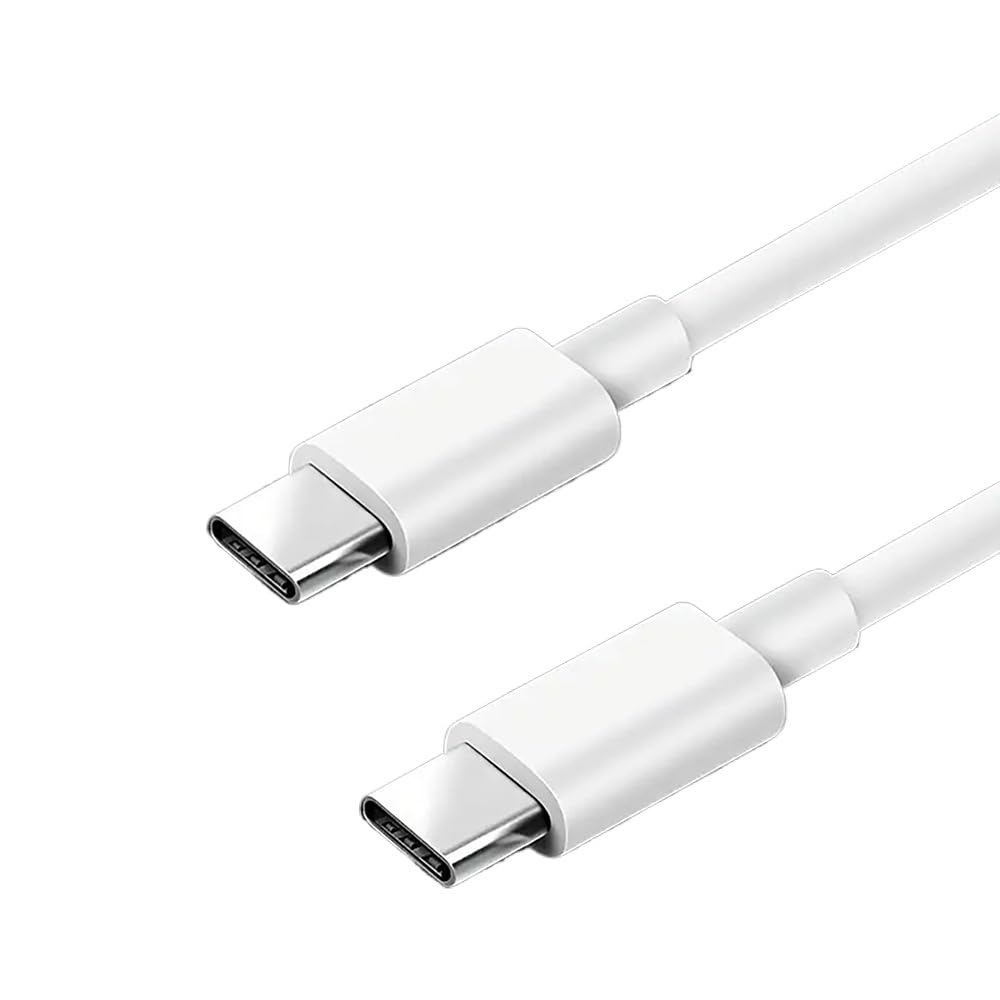 PD - Cable USB C a USB tipo C de 60 W, cable de datos de carga rápida para línea de datos, color negro, 1 m, 2 m, 300 cm (300 cm, blanco)