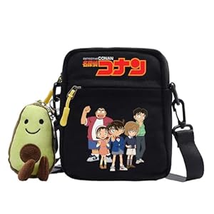 Flowereyes Conan Edogawa Umhängetasche mit Avocado