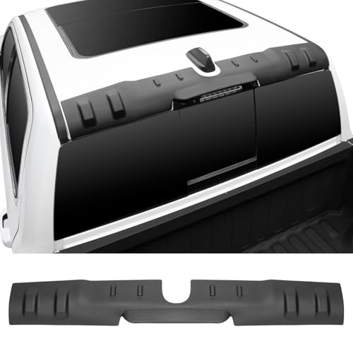 ZAQMRU Rear Roof Protector Fit for Dodge RAM Upgraded TPE Truck Cab Rear Spoiler Roof Spoiler Replacement (2019-2025)