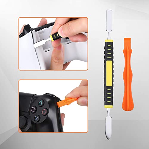 Jorest Repair Kit For Xbox One/360/X Ps4 Ps3 Ps5, 25Pcs Kit With Ph0 And T6 T8 T10 Torx Security Screwdriver, Crowbars, Tweezers, Brush, Cleaning Tool For Controller And Console #TOP4