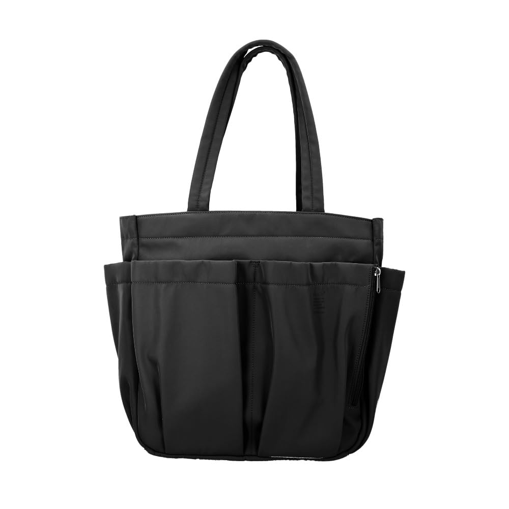 Y Cremallera Bolsillo Coser Tote Bag Con Forro WIT ATB4892 Bolso