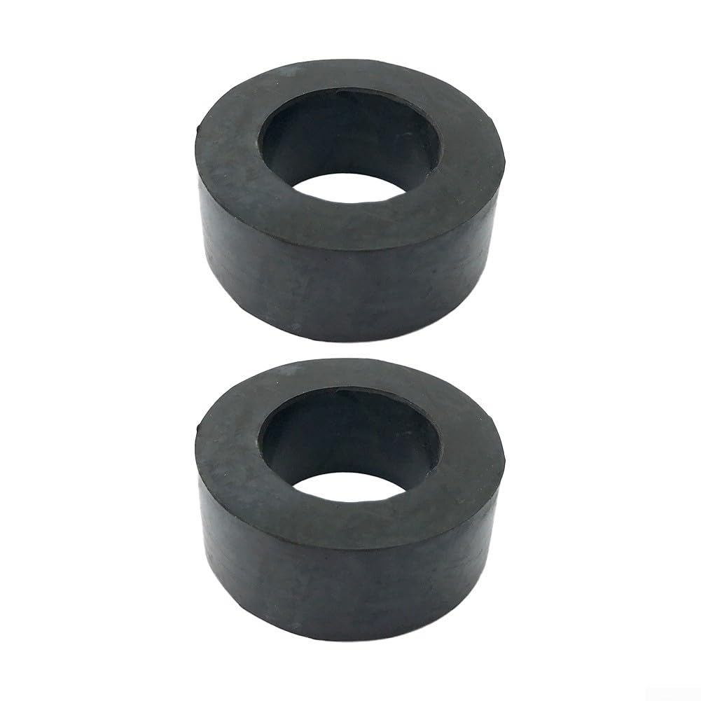 Yuanpgky 2 distanziatori per bilancieri con rondelle in gomma ammortizzanti per attrezzature da fitness di diametro 30 mm