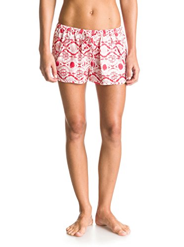 Roxy Run Away Shorts L vêtement sport femme imprimé rose batik