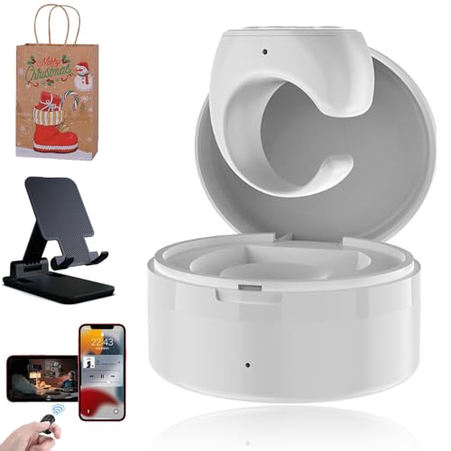 Anillo de control remoto Bluetooth para pasar páginas y obturador de fotos