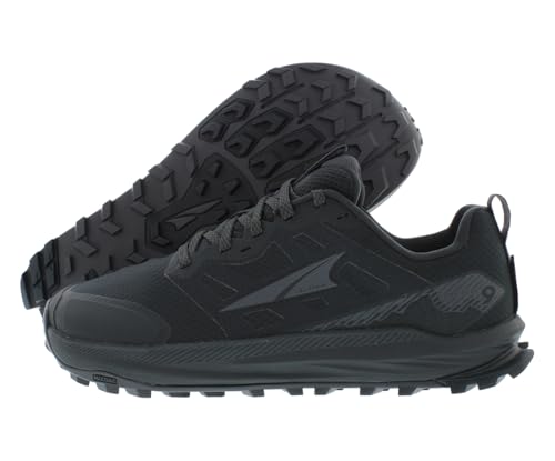 ALTRA Men's Lone Peak 9 Trail Running Shoe, Black, 10