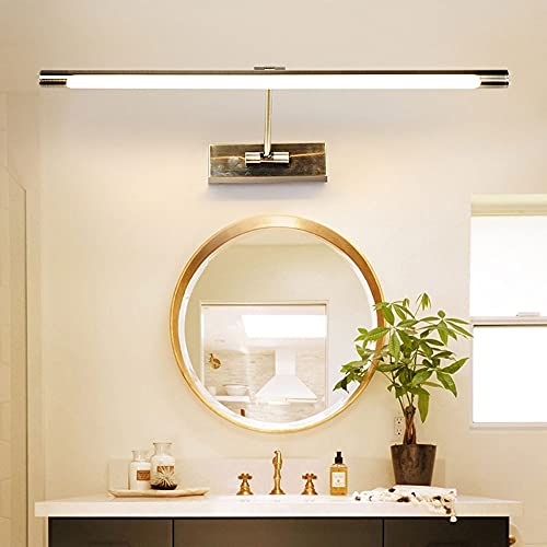 Lámpara frontal de espejo de baño minimalista con tecnología LED integrada 4