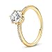Produktbild PANDORA SHINE Ring "funkelnde Krone" gelbvergoldet, Zirkonia 168289C01 56