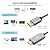 BENFEI DisplayPort to HDMI, Uni-Directional 4K DisplayPort (DP) Computer to HDMI Monitor 6 Feet Cable Compatible with HP, ThinkPad, AMD, NVIDIA, Desktop and More - Male to Male, Space Grey