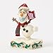 Enesco Disney Traditions by Jim Shore Frozen Olaf The Snowman Personality Pose Figurine, 4.65 Inch, Multicolor