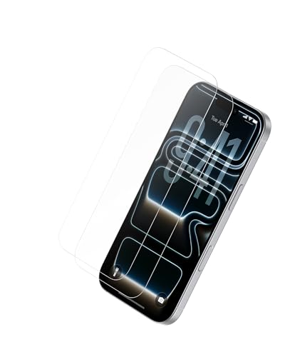 Image of Belkin EZ Align Tempered Glass Screen Protector Guard for iPhone 17 Pro, Scratch-Resistant Impact Protection Included With Easy Align Tray for Bubble Free Application, Recycled Glass - 2 Pack