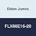 Eldon James FLX66E16-20 Flexelene 66E Biomedical Tubing, 1" Nominal ID, 1-1/4" Nominal OD, 1/8" Wall, 50
