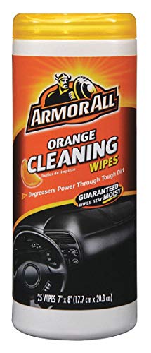 Armor All Orange Leather/Rubber/Vinyl Air Freshening Protectant 25 wipes Tub 1 pk