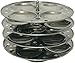 Best Stainless Steel Idli Maker 4-Rack cooker idli steamer Stand steel Plates, Idly stand 4 Tier SS idali stand Makes 16, Silver Kitchen Appliances, cookware utensils
