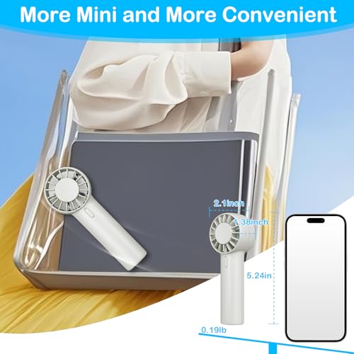 Save $7 on Decute Portable Turbo Handheld Fan with code IA4L2J5T