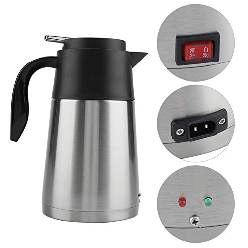 Tetera eléctrica portátil acero 1300ml para auto miniatura 2