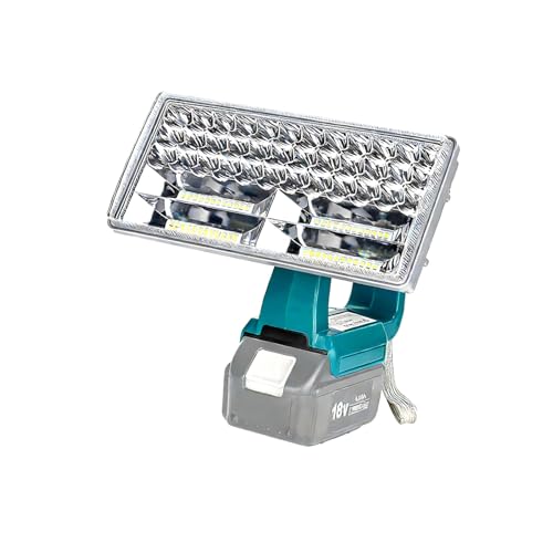Lampe LED portable triple éclairage avec lampe de travail horizontale 4200 lumens et USB