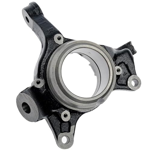 Image of Detroit Axle - Front Right Steering Knuckle for Toyota Highlander 2008-2019, Toyota Sienna 2011-2019, Lexus RX350 RX450h 2010 2011 2012 2013 2014 2015