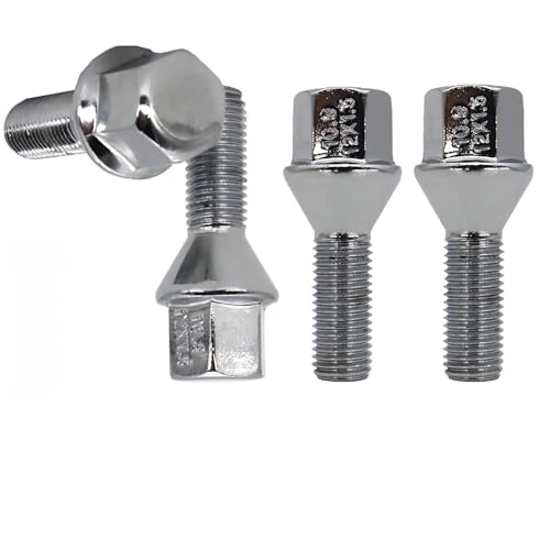 Pernos de rueda con ajuste hexagonal de 17mm tornillos M12x1.5 de 26mm para buje E90 y E91