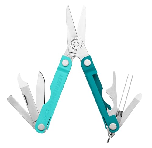 Image of LEATHERMAN Micra Keychain Multi-Tool, Grooming Tools, Mini Knife, Parakeet