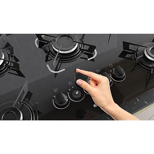 Cooktop Itatiaia Electra 5 Bocas Mesa de Vidro Temperado e Acendimento Superautomático