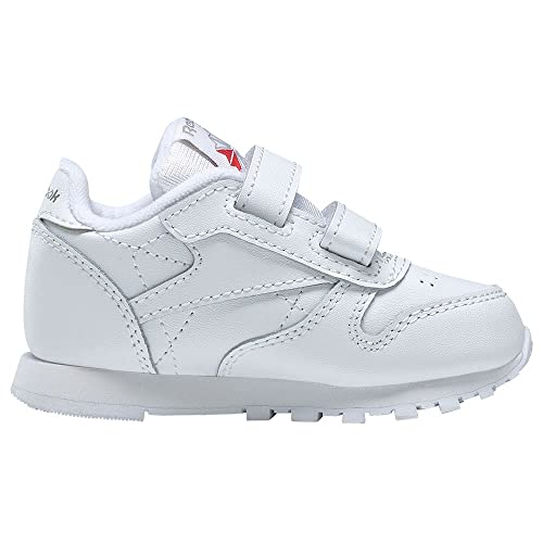 Reebok Classic Leather 2V, Basket, White/Carbon/Vector Blue,