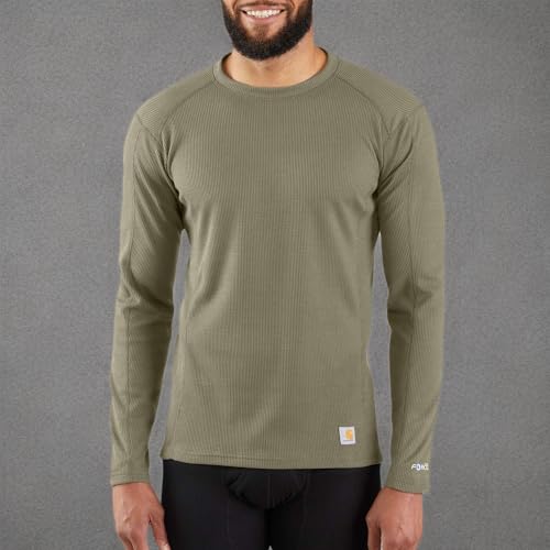 Carhartt Men's MBL113 Base Force® Midweight Base Layer Classic Crew2