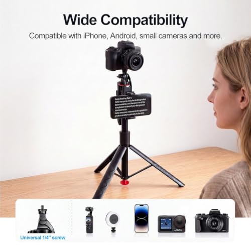 Image of Mobilife Auto-Open Tripod for Phone 72 inch Selfie Stick Tripod 360 Rotatable