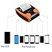 Receipt Printer Portable Mini Thermal Bill POS Pocket Ticket Printer Power Display Fast Printing for Travel Mobile Office School Home Products AC110‑240V (US Plug)