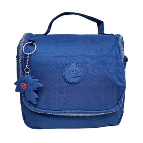 Lancheira Termica Lanches/marmitas Nylon com chaveiro Cruzeiro Azul