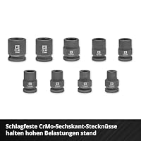 Einhell XL-CASE 32-tlg. KFZ-Impact-Stecknuss- und Bit-Set – Ansicht 5