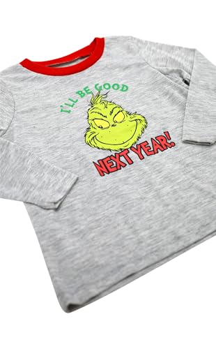 Dr. Seuss Grinch Pajamas - Family Christmas Pajamas Set - Matching Grinch PJs Top & Pant Sleepwear Set for Men, Women & Kids4