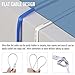 Cat 7 Ethernet Cable 1.5ft 6 Pack Shielded,Flat Ethernet Patch Cables - High Speed Internet Cable for Modem, Router, LAN, Computer - Compatible with Cat 5e,Cat 6 Network - White