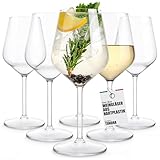 TUNDRA - 6er Set Kunststoff Weingläser, Aperol Spritz Gläser | EVENT 33 cl. | Camping Weingläser aus Tritan (Hartplastik), Unzerbrechlich, Spülmaschinenfest, BPA-Frei - Ideal für: Party, Camping